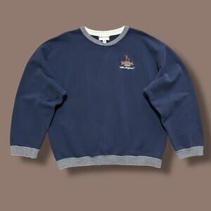 Vintage Disneyland Sweatshirt y2k Disney 45th Anniversary 2000 Pullover Blue XL